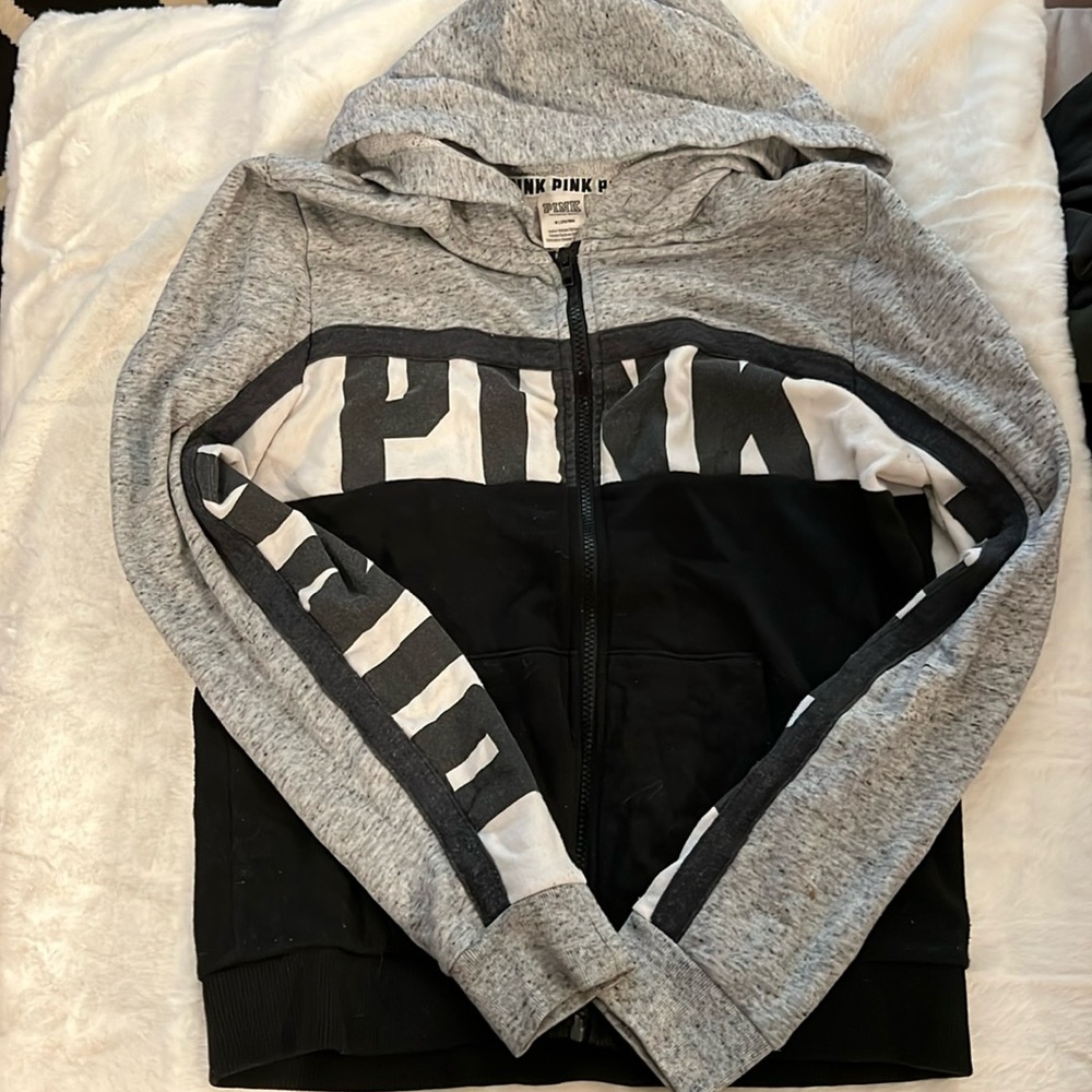 PINK Full Zip Sweatshirt